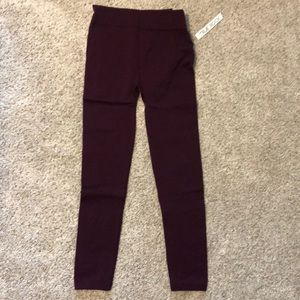NWT True rock velvet lined leggings